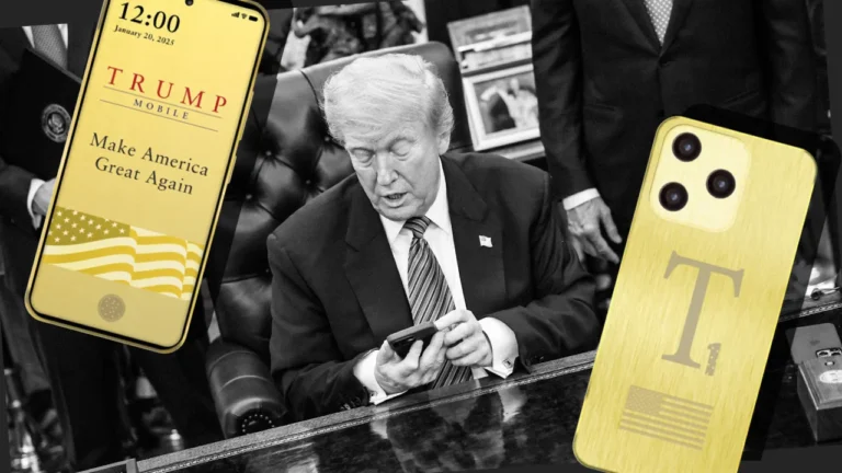 New Trump Mobile brand offers 5G plan and MAGA-themed gold phone