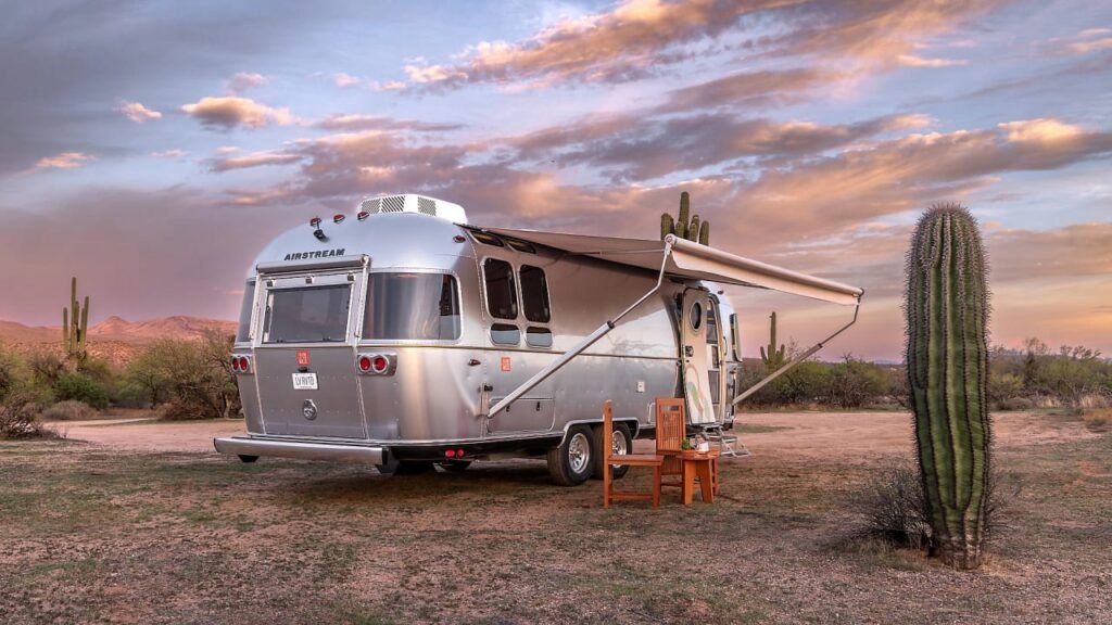 Airstream’s new Frank Lloyd Wright trailer is a match made in midcentury heaven