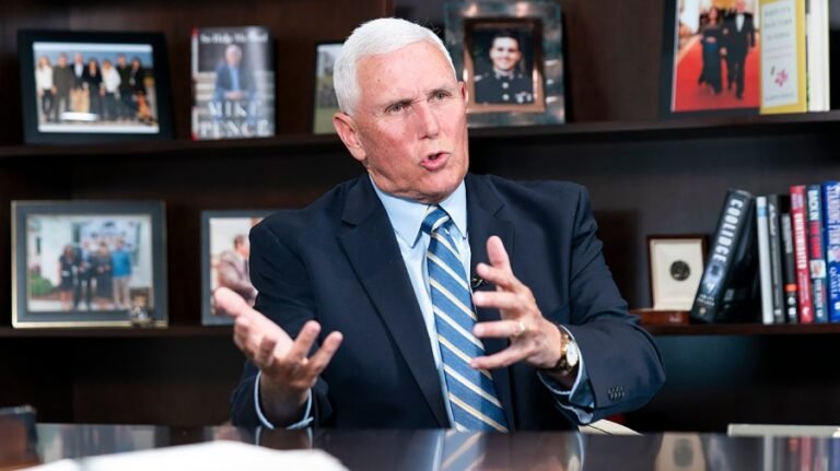 Pence: American right facing 'existential identity crisis'