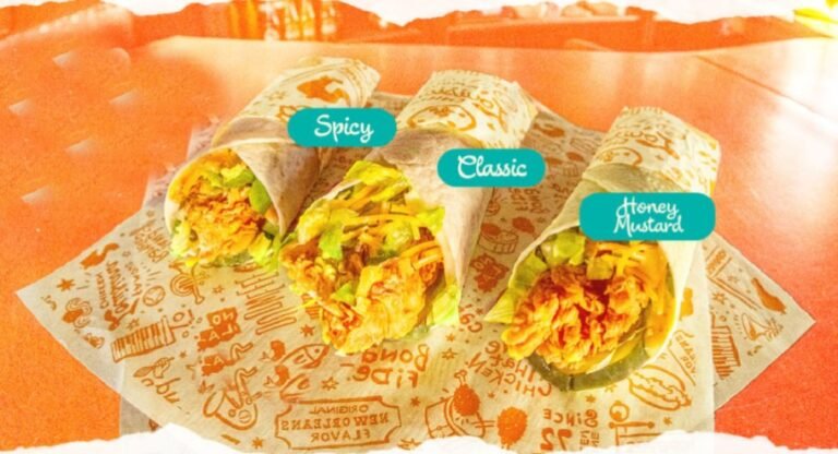 Popeyes Enters the Snack Wrap Game – Starting at Just $3.99!