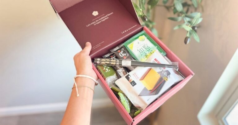 $5 Off Sakuraco Box Filled w/ 20 Authentic Japanese Snacks, Home Goods & More