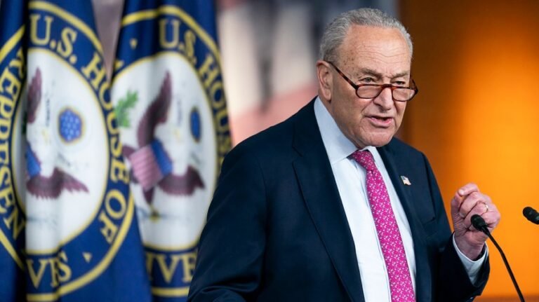 Schumer: Forcible removal of Padilla from Noem press conference 'reeks of totalitarianism'