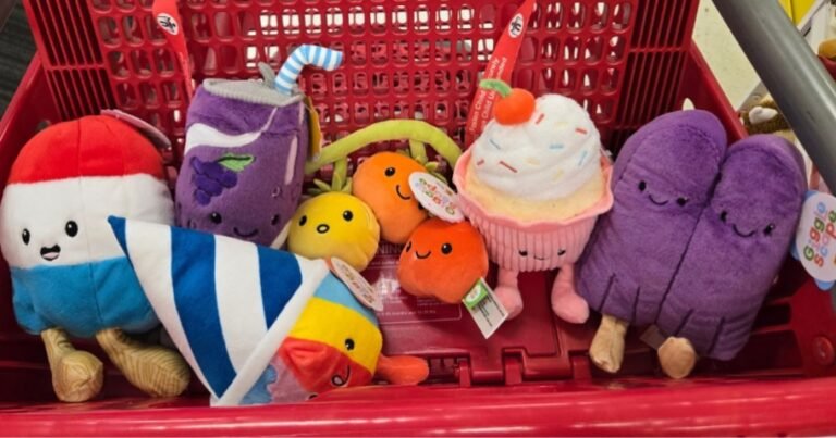 NEW Target Gigglescape Plush Toys Just $5 | Ice Pops, S’mores, Sodas, Veggies, & More!
