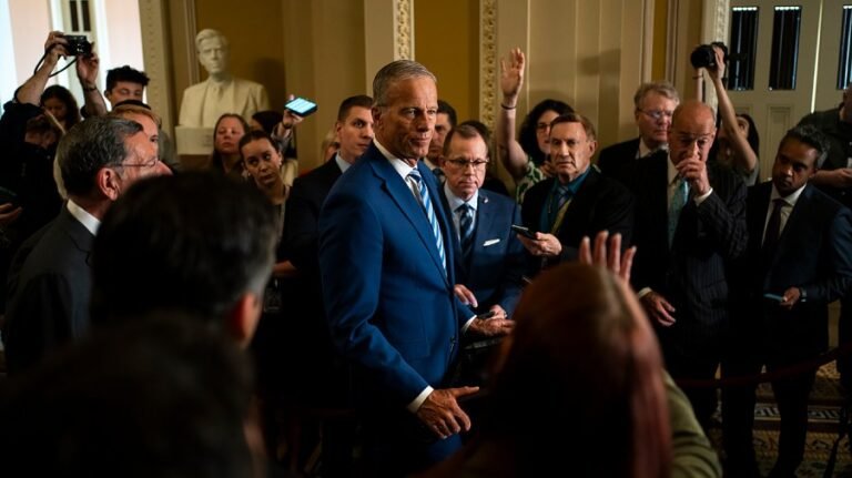 Thune threatens to nix July 4 recess to finish work on Trump's 'big, beautiful bill'