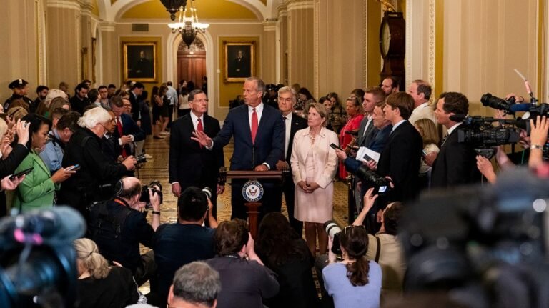 Senate GOP looks to pass marathon final test on Trump's 'big, beautiful bill'