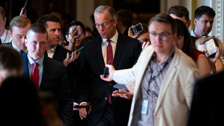GOP leader sets Saturday vote on Trump 'big, beautiful bill' despite Republican pushback