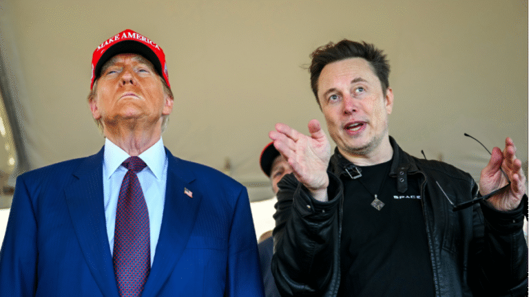 Trump threatens to cut 'crazy' Musk's government contracts