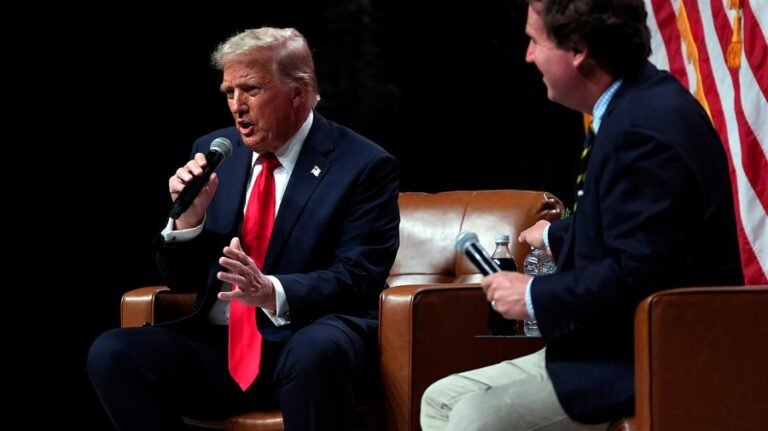 Trump swipes at Tucker Carlson over Israel-Iran criticism