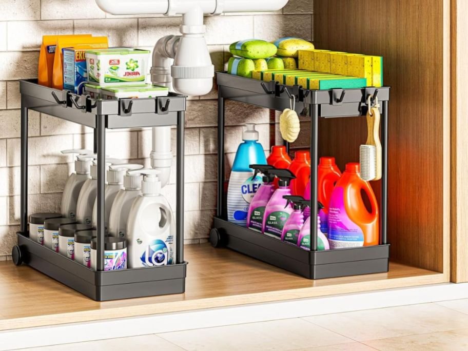 Under the Sink Organizers 2-Pack Just $12.49 on Amazon