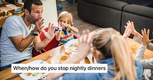 Parents On Reddit Want To Know: When Do You Phase Out Family Dinners?