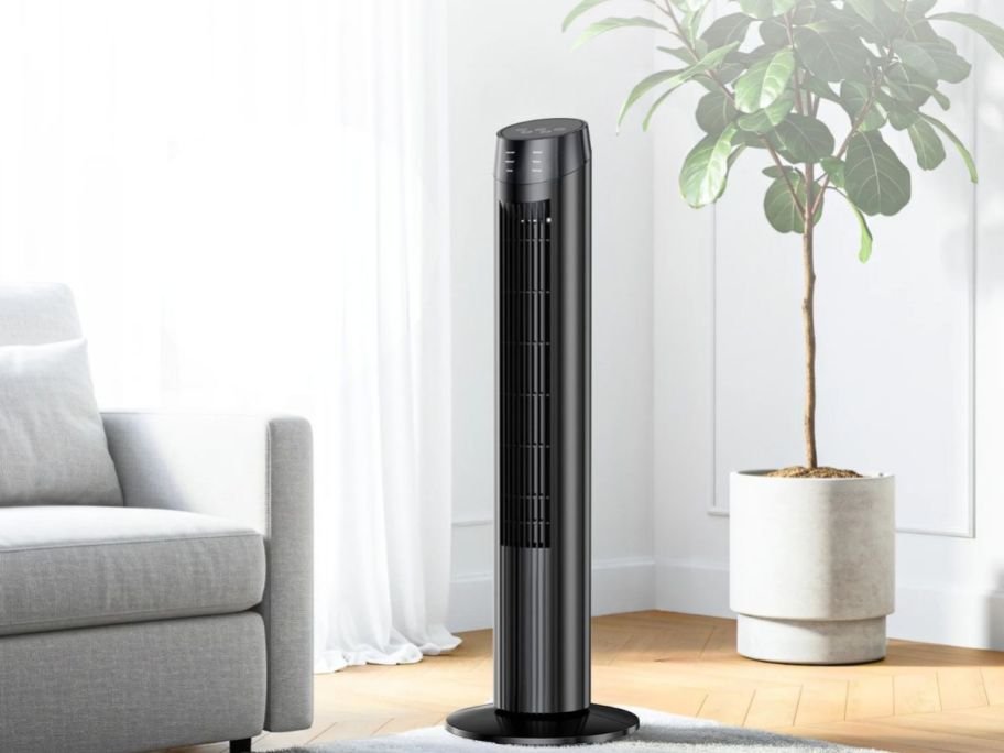 Save $100 on This Remote-Controlled Tower Fan – Just $29.99 Shipped!