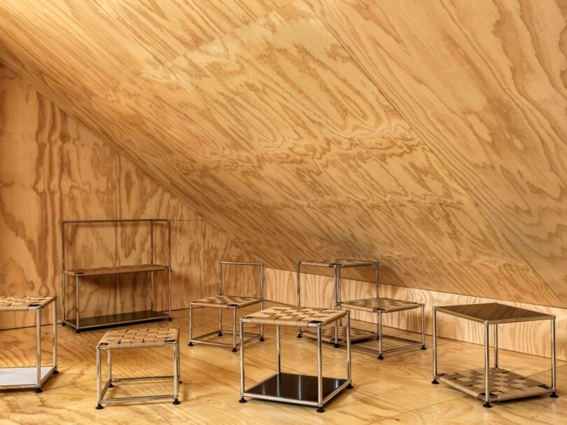 Henry Julier Brings Danish Paper Cord to USM’s Iconic Modular System