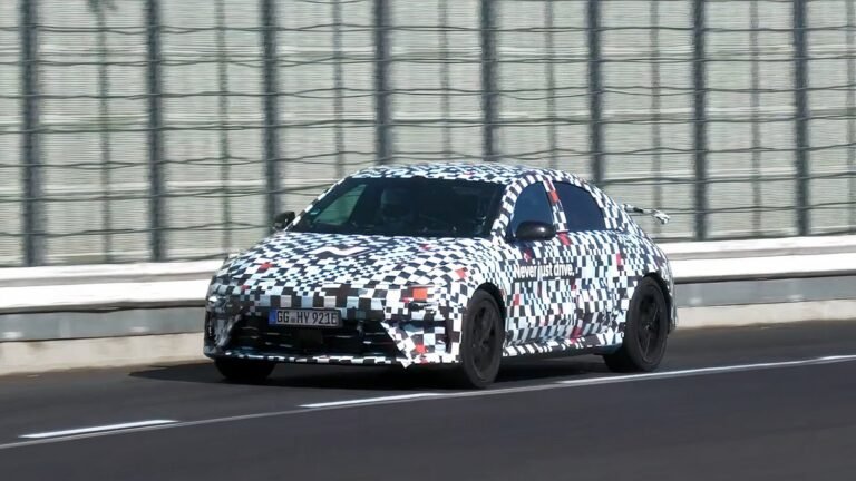 Paparazzi Shots: The 2026 Hyundai Ioniq 6 N