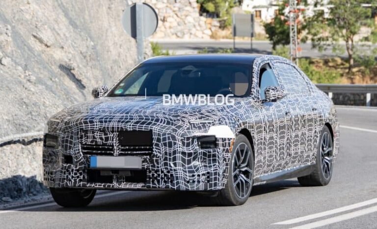 2027 BMW 7 Series Facelift Spotted With Split Headlights