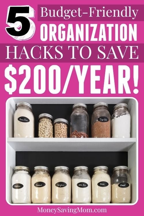 5 Budget-Friendly Organization Hacks That Cut Household Expenses by $200+ Per Year