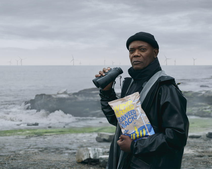 Samuel L. Jackson is now promoting... seaweed snacks? And yes, he still says 'motherf*cking'