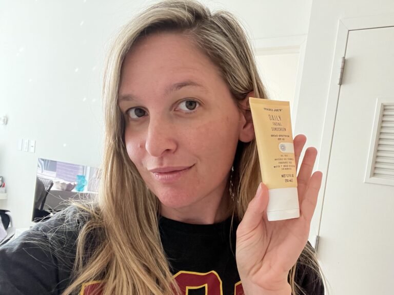 I put Trader Joe's $9 and Supergoop's $38 'invisible' sunscreen to the test, and I've already repurchased the dupe
