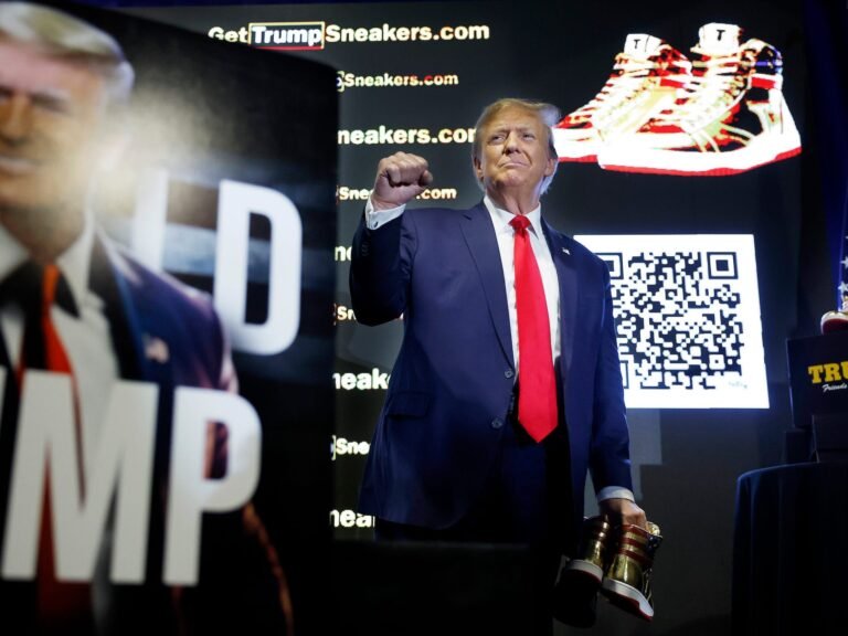 Trump is selling cologne, sneakers, and Bibles as president. Here's a look at all the stuff he's hawking.