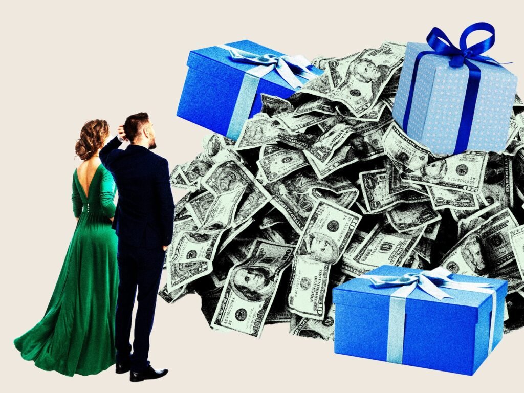 Actually, your presence doesn't count as a wedding gift