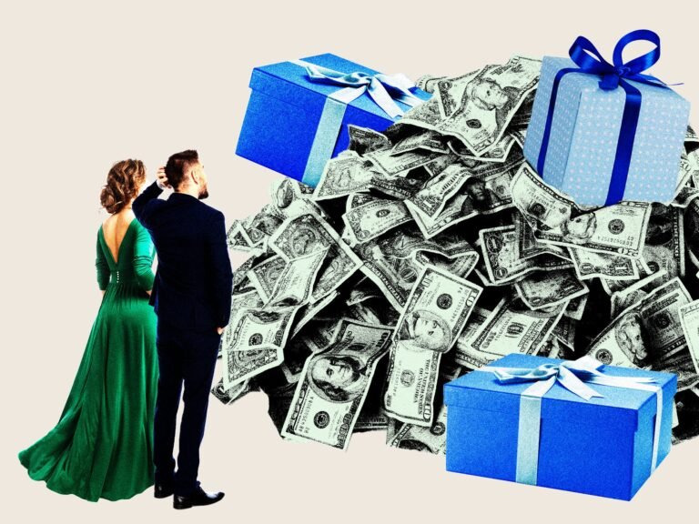 Actually, your presence doesn't count as a wedding gift