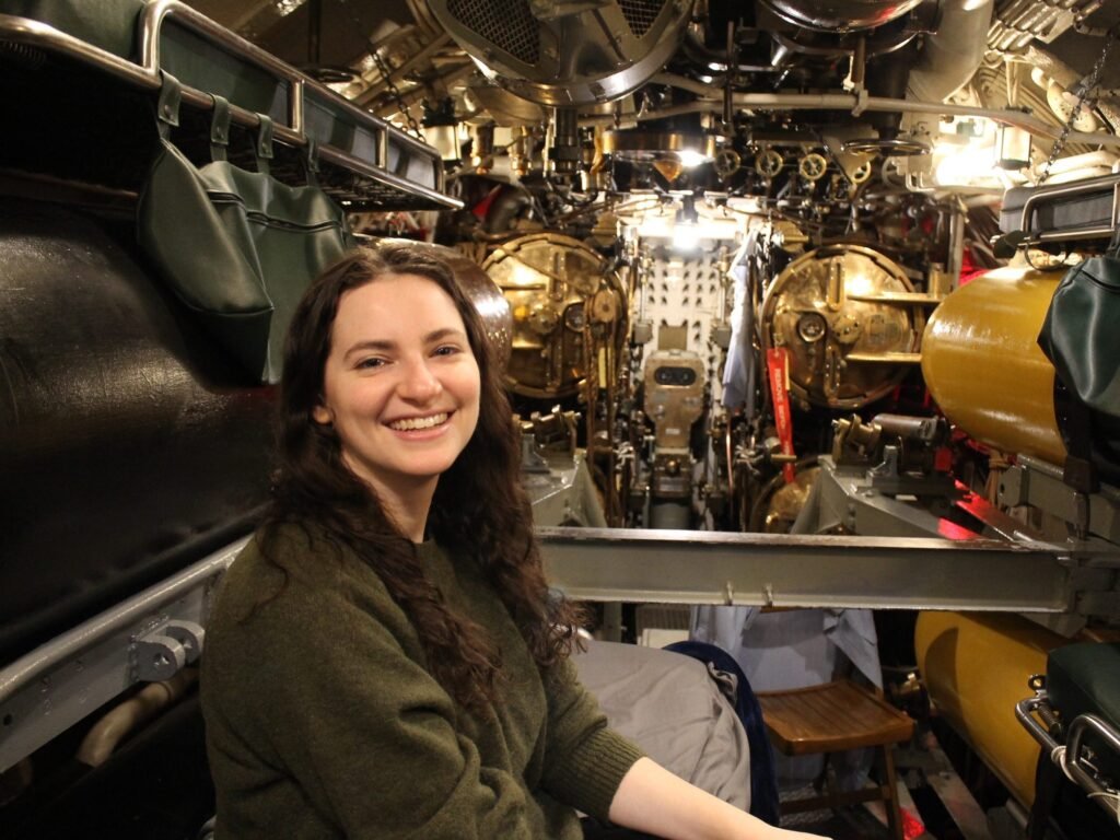 I spent the night on a World War II submarine Airbnb that can sleep 65 people in sailors' bunks. Take a look inside.