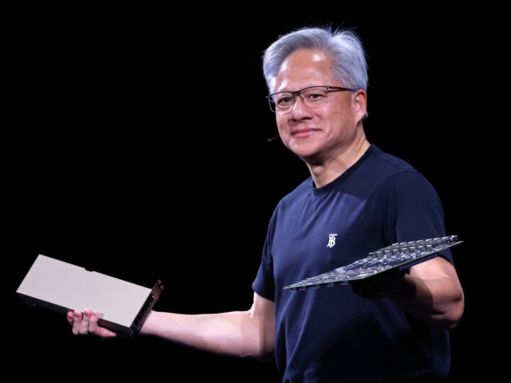 Jensen Huang says the US needs to win a key people battle with China