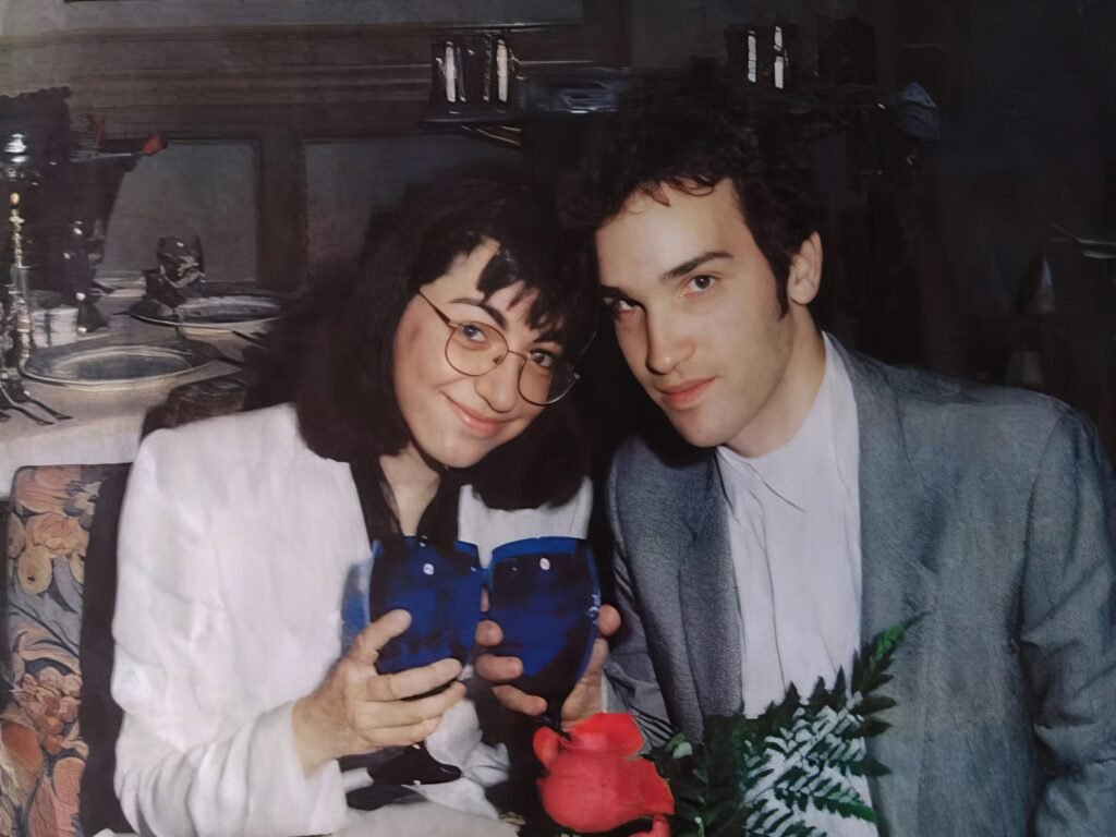 I worked the night shift and spent it chatting with a guy in the UK. He flew to the US to meet me, and we've been together for 27 years.