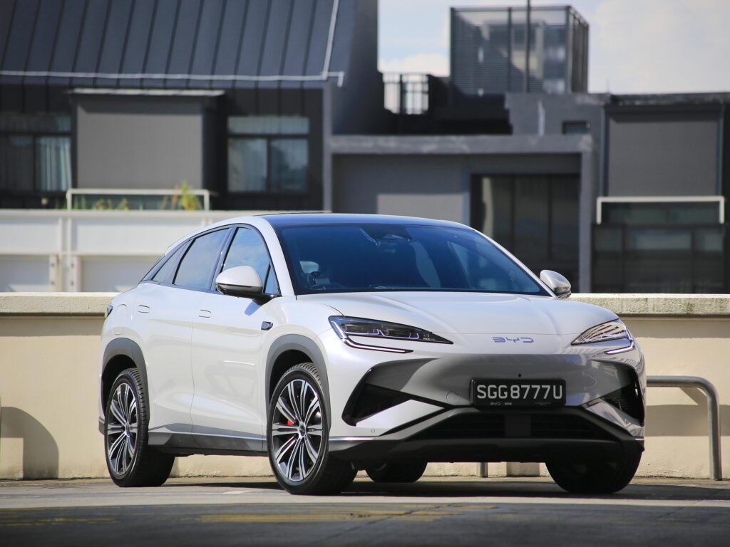 I test drove BYD's latest midsize SUV. It accelerates faster than a Porsche Cayenne Coupe S.