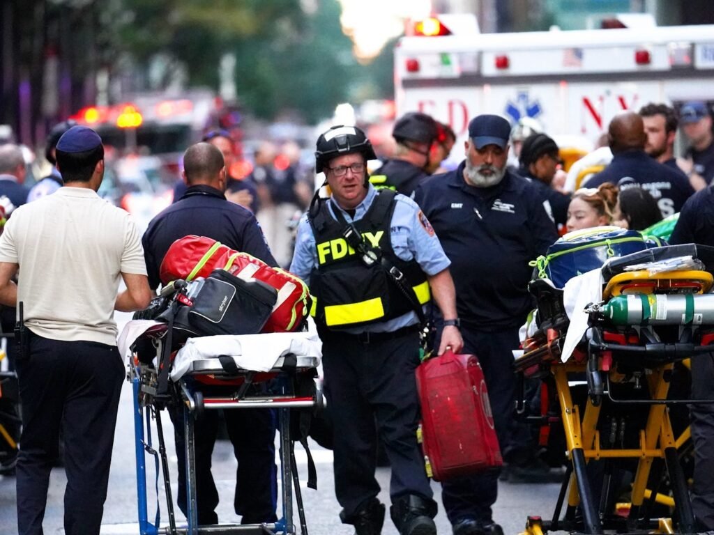 Park Avenue shooting leaves 4 dead, including NYPD officer and Blackstone executive