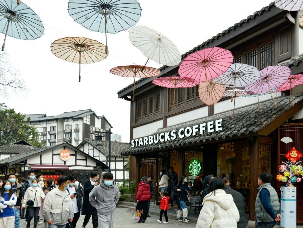 Starbucks isn't giving up on its China dream