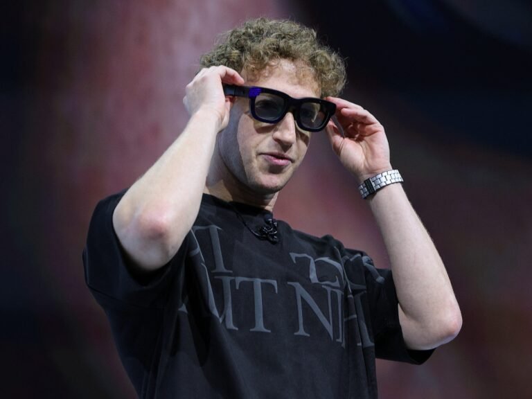 Mark Zuckerberg sees a future where not wearing AI glasses would be considered a 'cognitive disadvantage'