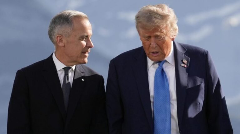 Trump says Canada’s Palestinian state move hurts trade talks