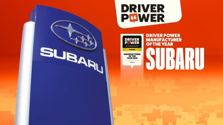 Driver Power Manufacturer Award 2025: Subaru