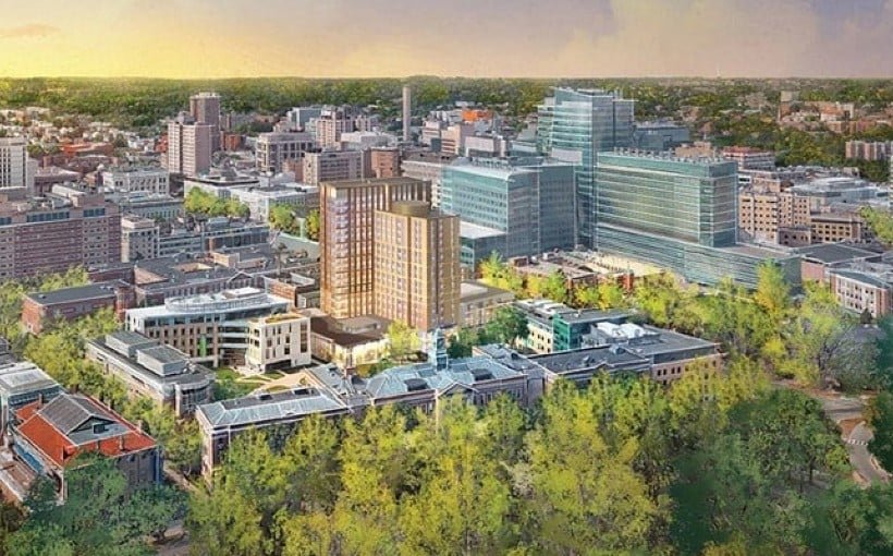 Simmons U., Skanska Top Out Living and Learning Center