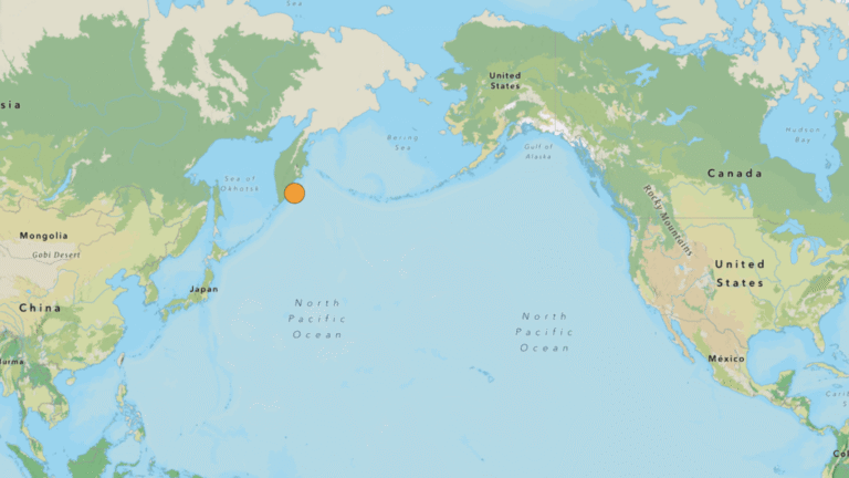 Magnitude-8.8 Earthquake Strikes Western Pacific