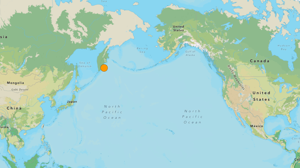 Magnitude-8.8 Earthquake Strikes Western Pacific