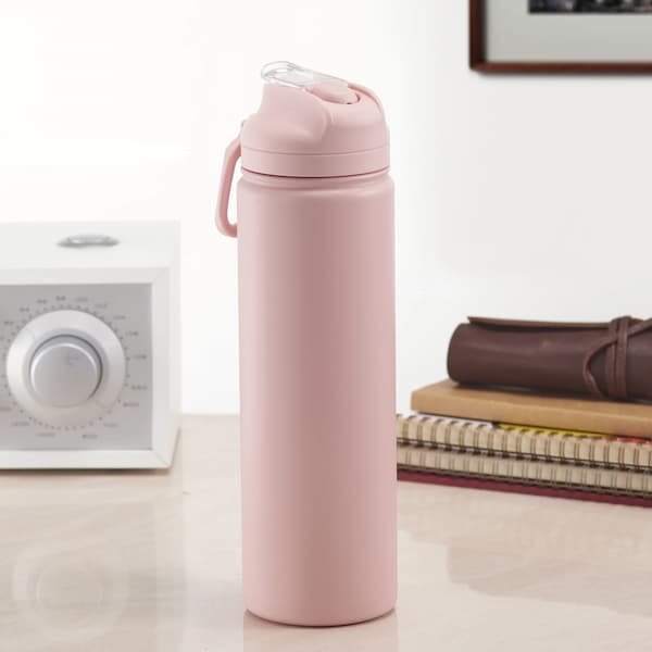 Mainstays 24 fl oz Double Wall Stainless Steel Water Bottle only $4.48, plus more!