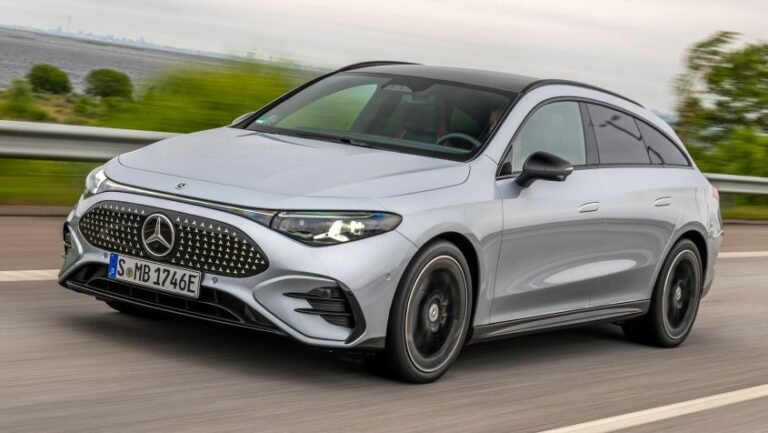 Electric Mercedes CLA Shooting Brake will keep going long after rivals need to stop