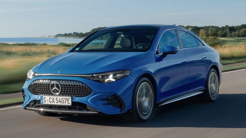 New Mercedes CLA with EQ Technology 2025 - pictures