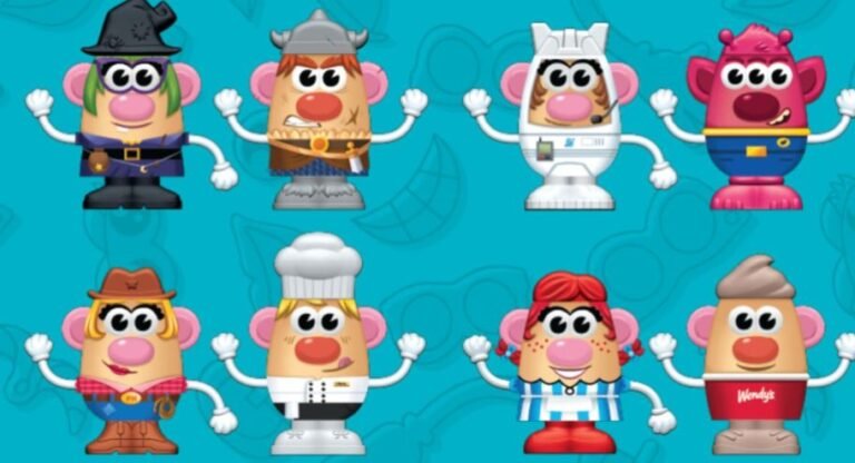 Wendy’s Potato Head Kids Meal Toys w/ Mix-N-Match Parts Now Available