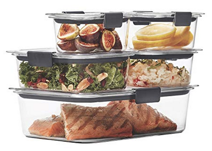 Rubbermaid Brilliance Leak-Proof Food Storage Containers (Set of 5) only $17.58!