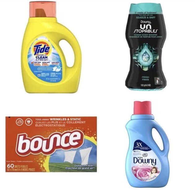 Laundry Stock Up Deal: Downy, Tide, Bounce, & UnStoppables only $2.25 at Walgreens!