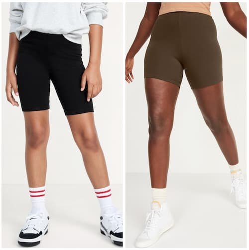 Old Navy: Women’s Biker Shorts just $5, Girl’s Biker Shorts just $4 today!