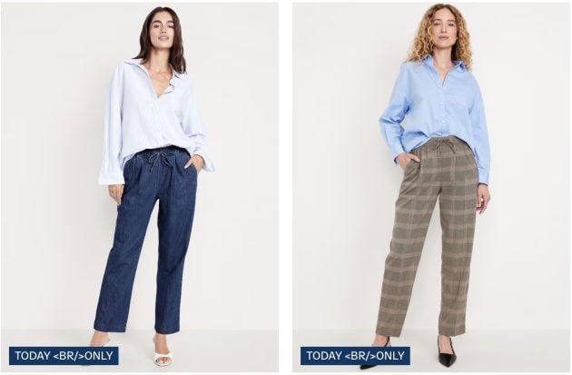 Old Navy: Women’s Billie Pants only $15 Today!