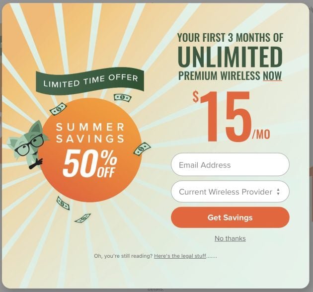 Mint Mobile: Cell Phone Plans just $15/Month!