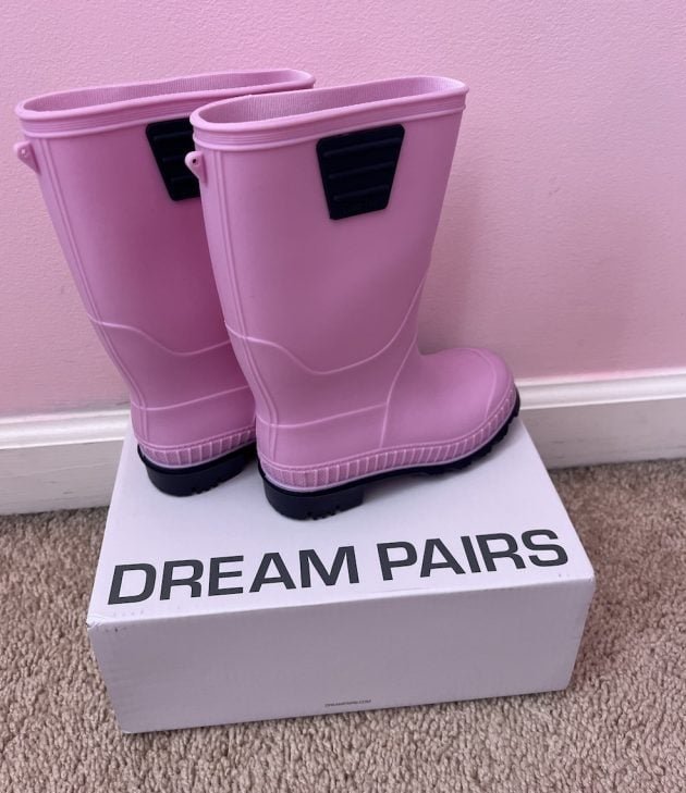 Dream Pairs Kid’s Easy-On Rain Boots only $17.99!