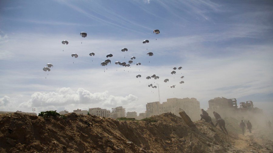 Israel will allow nations to drop food into Gaza