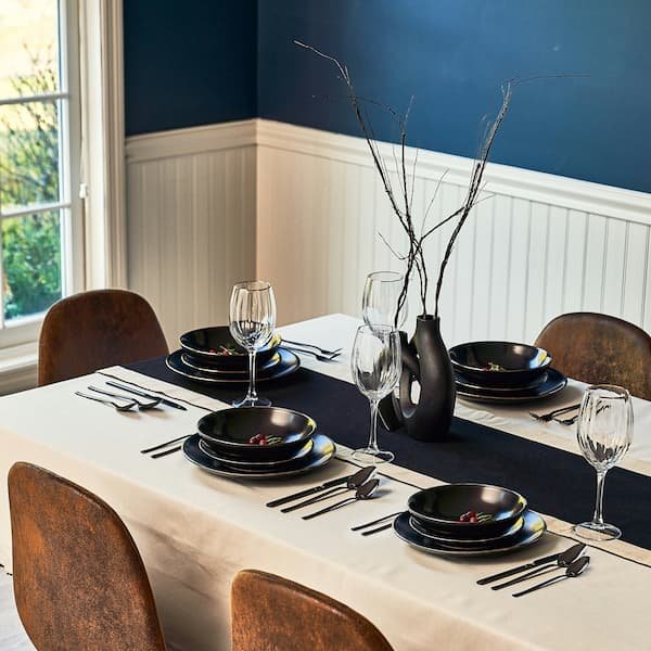 Thyme & Table 12-Piece Stoneware Dinnerware Set only $14.99!