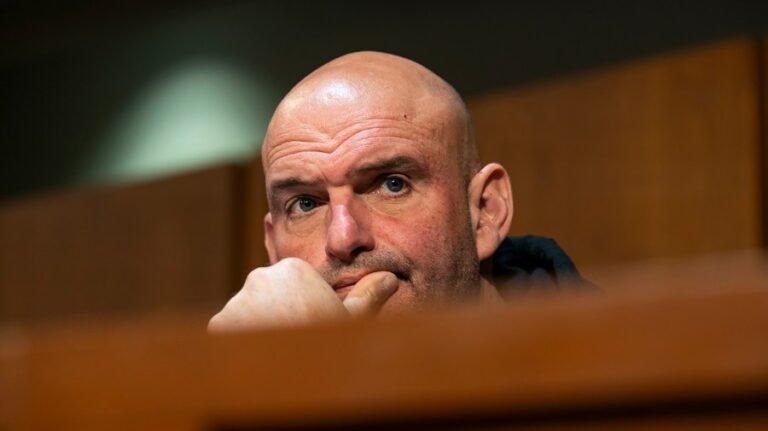Fetterman rejects 'crazy pants' Greene on Gaza: 'It's not a genocide'