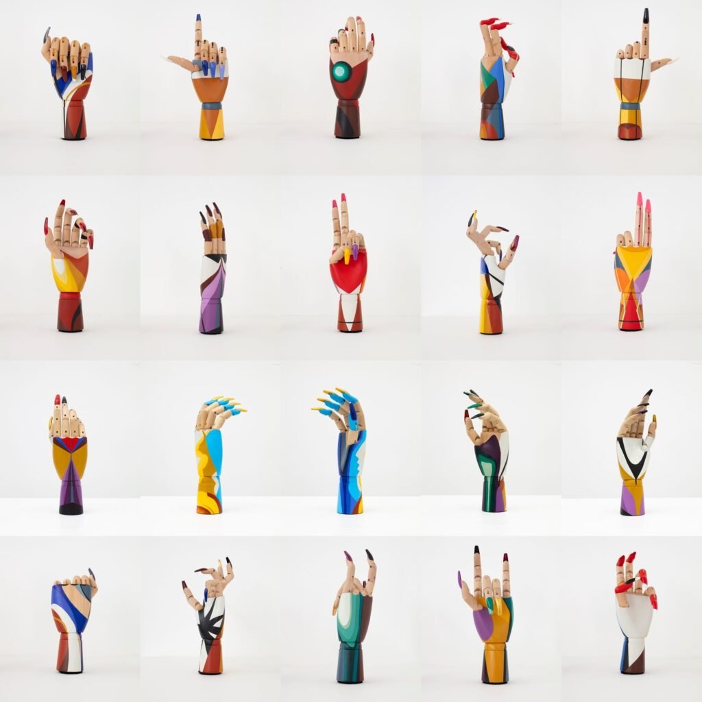 Cosmetics and Cosmos Blend in Circe Irasema’s Wooden Sculptures